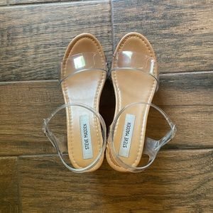 Clearly Made for You! Steve Madden Lifft Platform Sandal